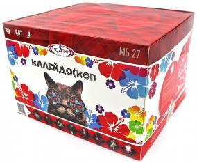 Батарея салютов МБ27 4/1 Калейдоскоп