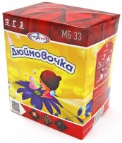 Батарея салютов МБ33 12/1 Дюймовочка
