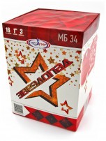 Батарея салютов МБ34 12/1 Звездопад