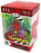 Батарея салютов МБ35 12/1 Светофор