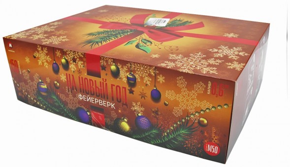 Фейерверк салют 150 залпов 0.6&quot; на новый год