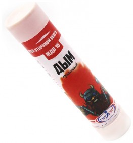 Дневная пиротехника МДП15 (5/20) Дым Чиркач Красный