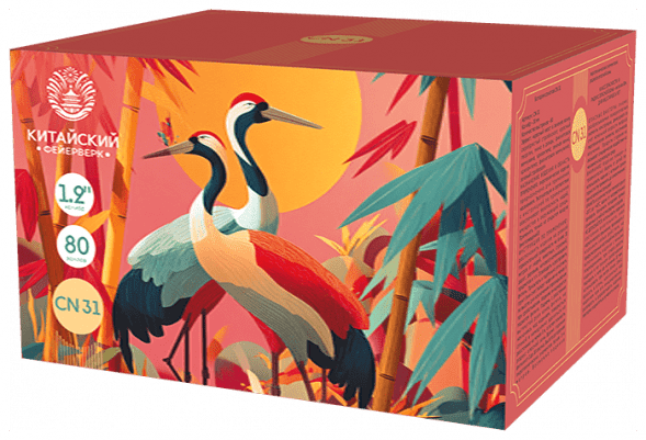 Батарея салютов 80 залпов 1.2&quot; CN31 (CН31)