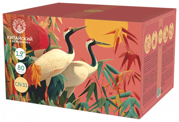 Батарея салютов 80 залпов 1.2&quot; CN31 (CН31)