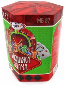 Батарея салютов МБ87 6/1 Госпожа удача