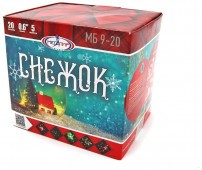 Батарея салютов МБ9-20 24/1 Снежок