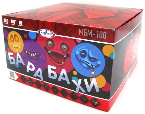 Батарея салютов МБМ-100 (4/1) Барабахи МБМ-100 в Москве 