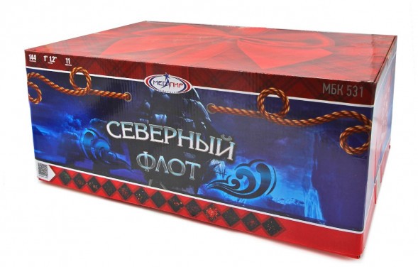 Батарея салютов МБК531 1/1 Северный флот (I, Z, W) МБК531 в Москве 