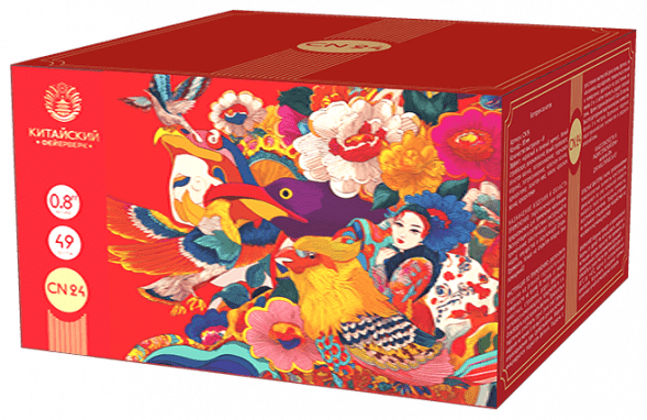 Батарея салютов 49 залпов 0.8&quot; CN24 (CН24)