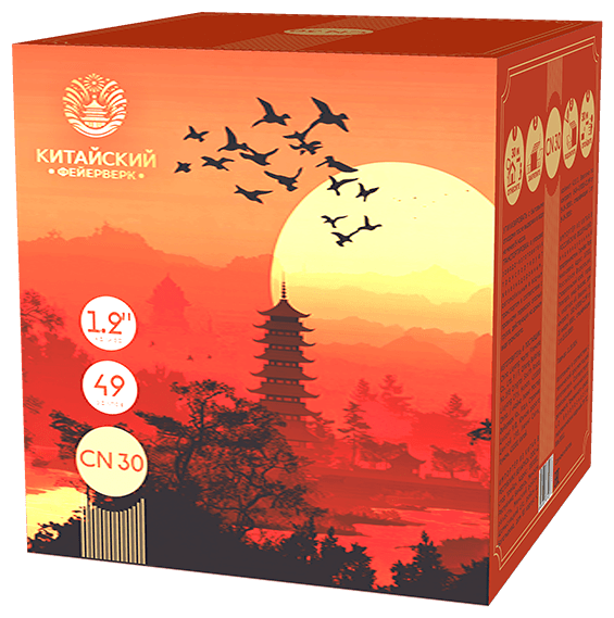 Батарея салютов 49 залпов 1.2&quot; CN30 (CН30)