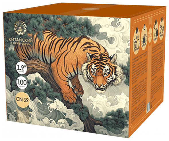 Батарея салютов 100 залпов 1.2&quot; CN32 (CН32)