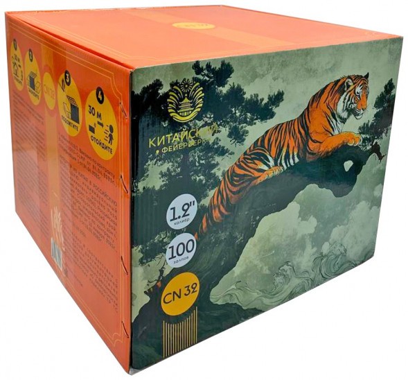 Батарея салютов 100 залпов 1.2" CN32 (CН32)