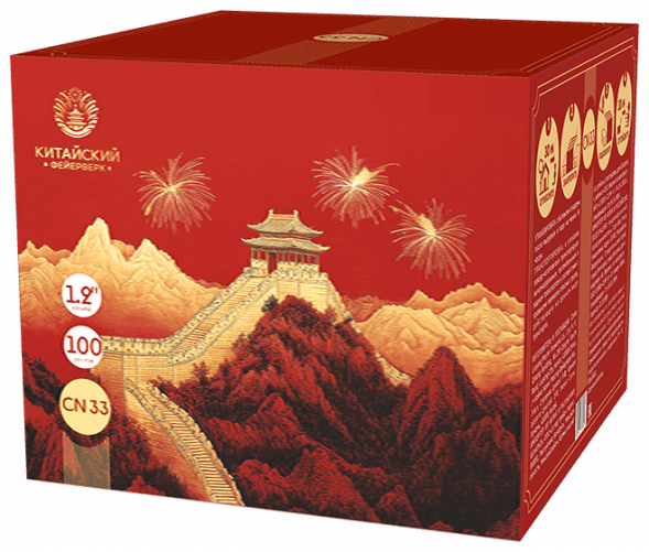 Батарея салютов 100 залпов 1.2&quot; CN33 (CН33)