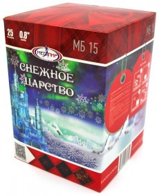 Батарея салютов МБ15 12/1 Снежное Царство