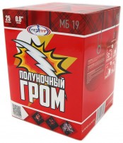 Батарея салютов МБ19 12/1 Полуночный гром