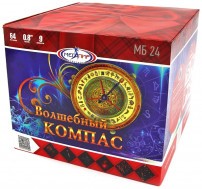 Батарея салютов МБ24 4/1 Волшебный компас
